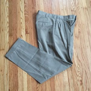 Jos. A Banks tan slacks, 30W x 30L